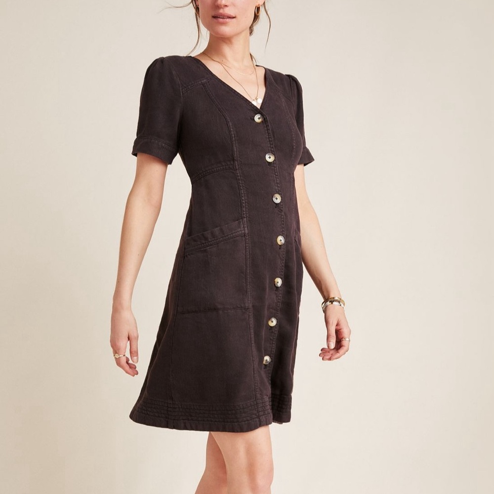 Pilcro button front dress.